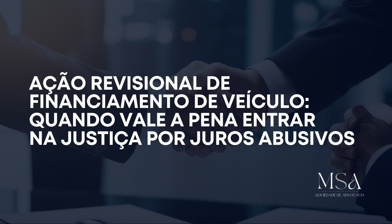Ação Revisional de Financiamento de Veículo